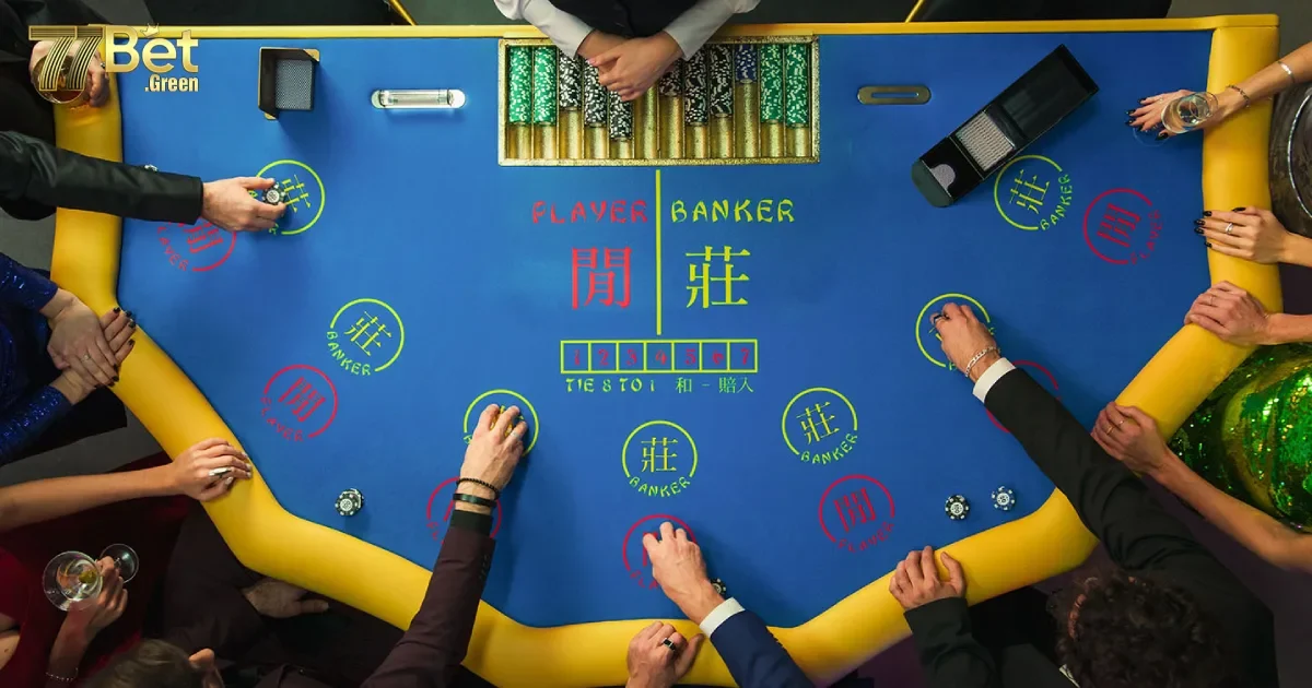 Hướng dẫn chơi Baccarat 77bet cho người mới