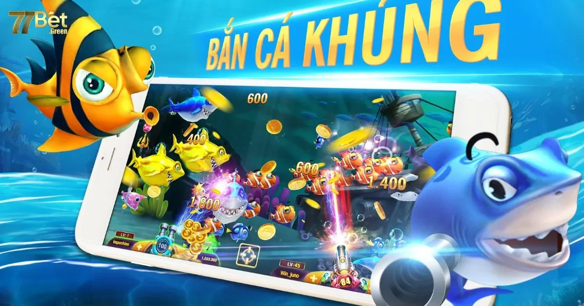 Mẹo chơi bắn c&aacute; 3D 77bet để thắng lớn