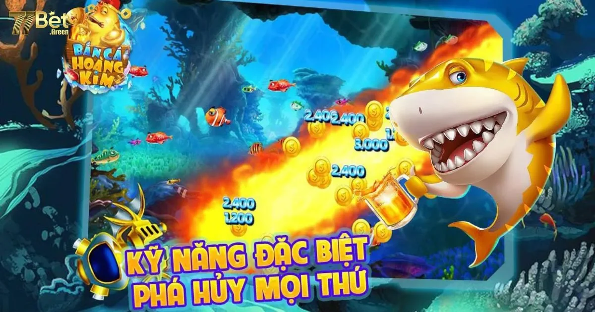 Những lưu &yacute; cần biết khi tham gia bắn c&aacute; ho&agrave;ng kim 77bet
