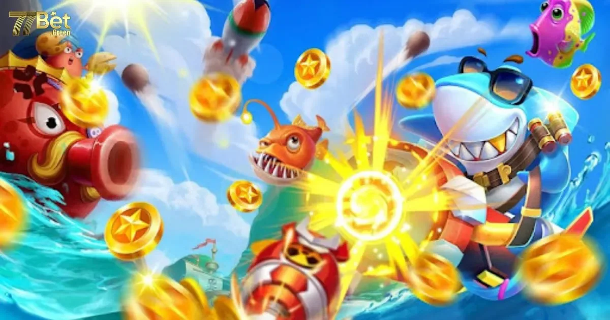 Bắn c&aacute; ho&agrave;ng kim 77bet: Kh&aacute;m ph&aacute; tr&ograve; chơi bắn c&aacute; đặc biệt