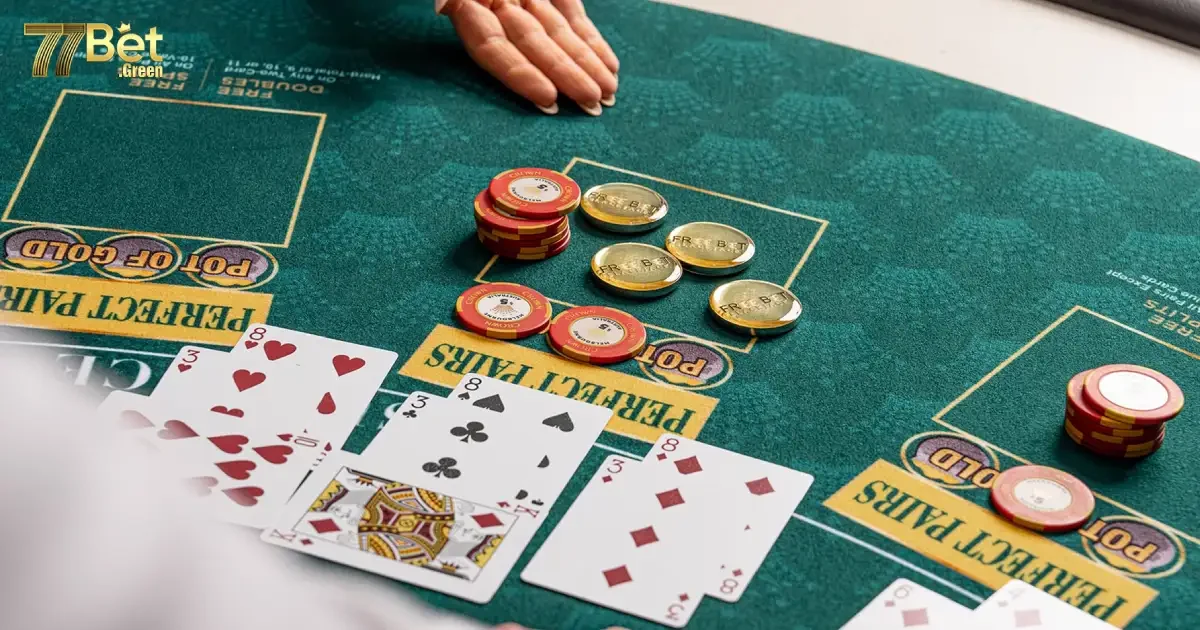 C&aacute;ch chơi Blackjack 77bet: Luật lệ v&agrave; mẹo chiến thắng