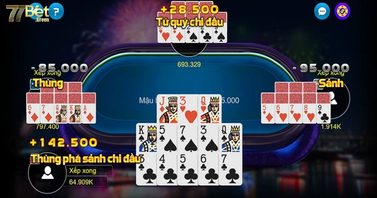 C&aacute;c Quy Tắc Mậu Binh Tr&ecirc;n 77bet